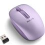 NGS Fog Dual Ratón Ergonómico Inalámbrico Púrpura